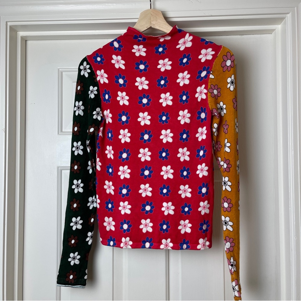 Urban Outfitters Floral Stretch Top Small NWT